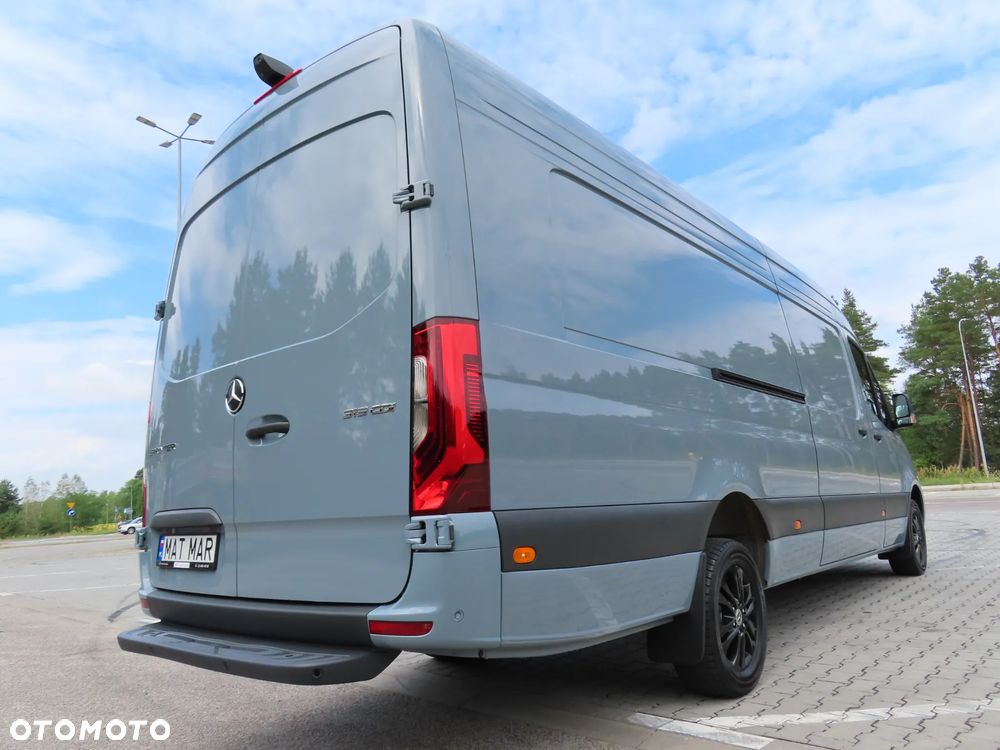 Mercedes-Benz Sprinter 319 CDI 190 KM 9G-Tronic Automat Furgon Blaszak Ekstra Długi LONG MAXI + 4800 mm Wysoki Dach WZMACNIANY Rozstaw Osi 4325 mm FULL Opcja Wyposażenia Stan Auta Nowy Jak Z Salonu OKAZJA DOSTEPNY I GOTOWY - 10