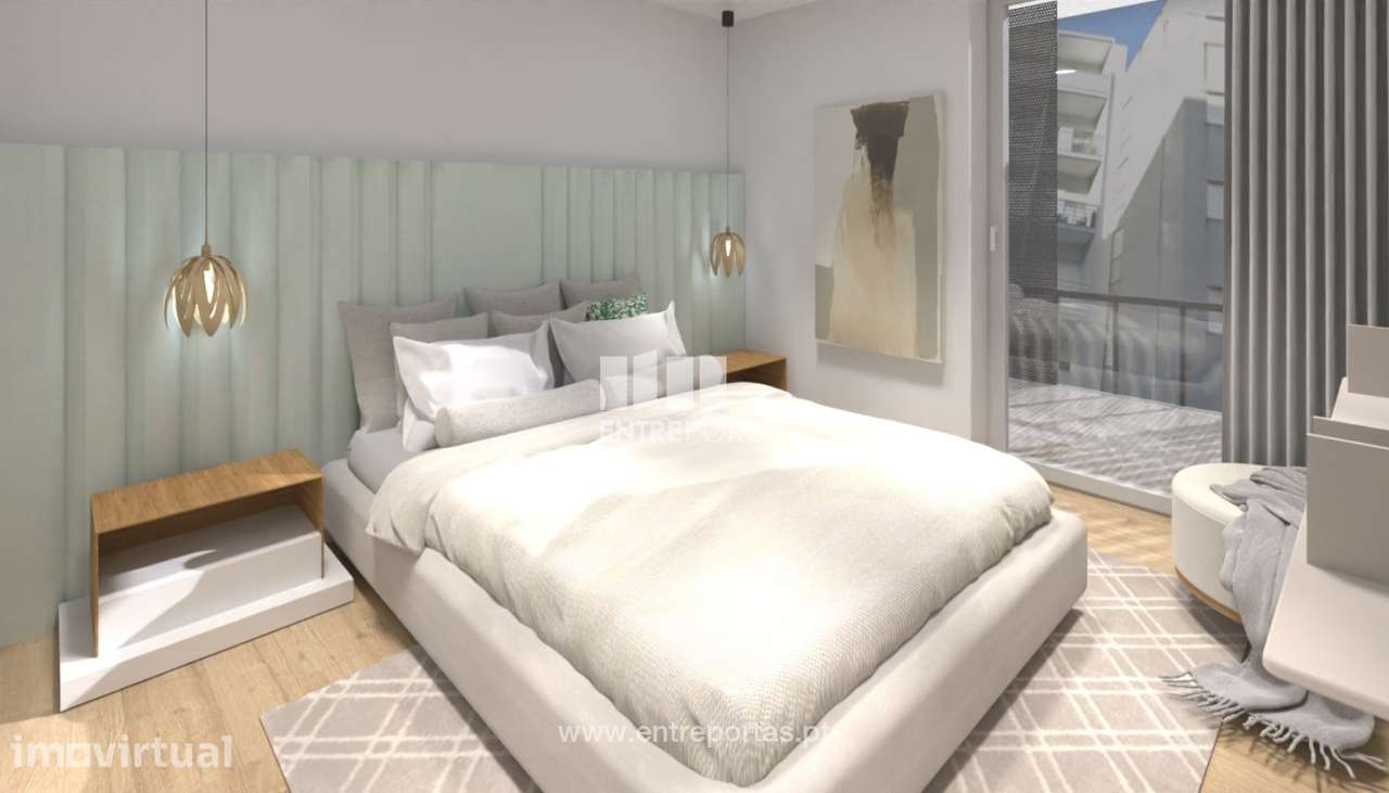 Venda de Apartamento T1 NOVO, Amorosa, Viana do Castelo - Grande imagem: 4/10