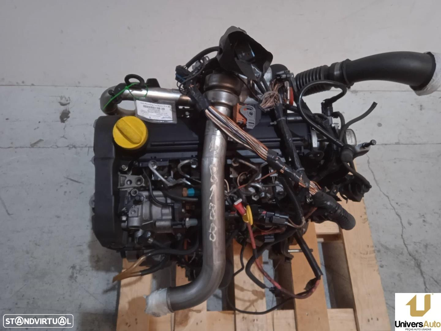 MOTOR COMPLETO RENAULT MEGANE II 2003 -K9K728 - 6