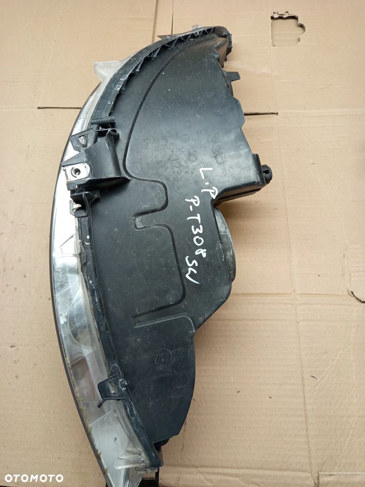 PEUGEOT 308 SW 1.6B 07-14 LAMPA PRAWY PRZÓD 9656162480 - 4