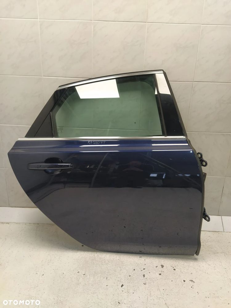 JAGUAR XF X260 DRZWI LEWY PRAWY TYŁ TYLNE PRZÓD PRZEDNIE SZYBY LOGOWANE RAMKA CHROM KLAMKI KOMPLETNE + ZAWIASY ORYGINAŁ - 29