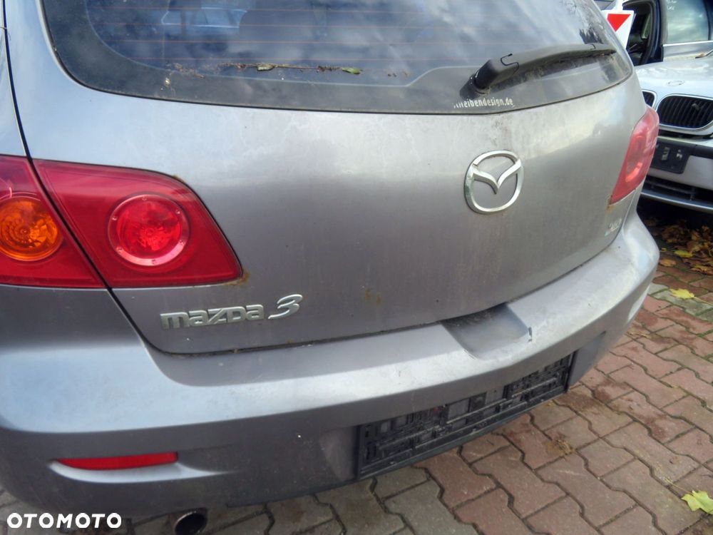 KLAPA BAGAŻNIKA TYLNA 3 I BK 5D HB 29Y  SZARY MAZDA 2003-2006 - 6