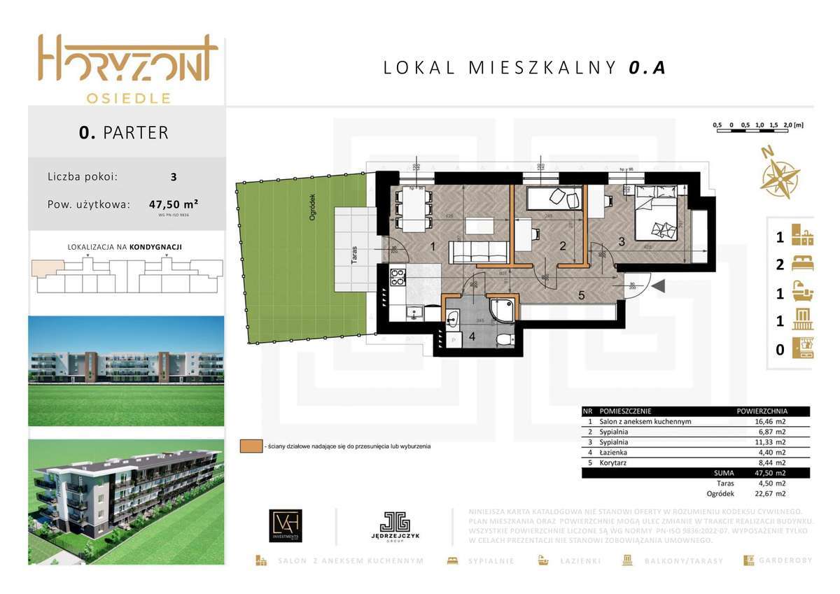 MIESZKANIE 0.A | OSIEDLE HORYZONT 2