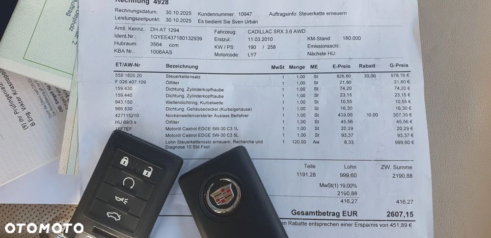 Cadillac SRX 3.6 V6 Elegance Plus AWD - 34
