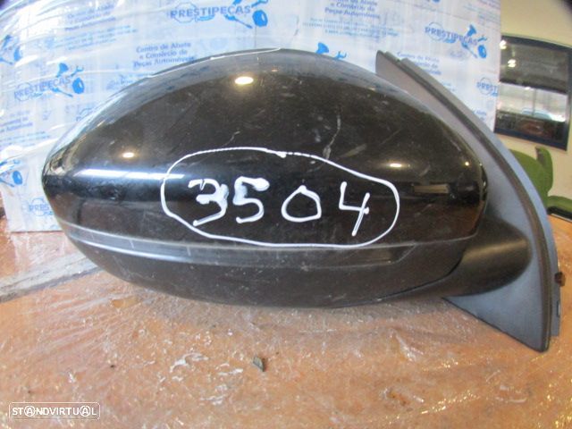 Espelho E20312230 98088639XT PEUGEOT 308 BREAK SW FASE 1 2015 1.6HDI 120CV 5P PRETO DRT ELETRICO COM PISCA 2 + 7 PINOS - 2