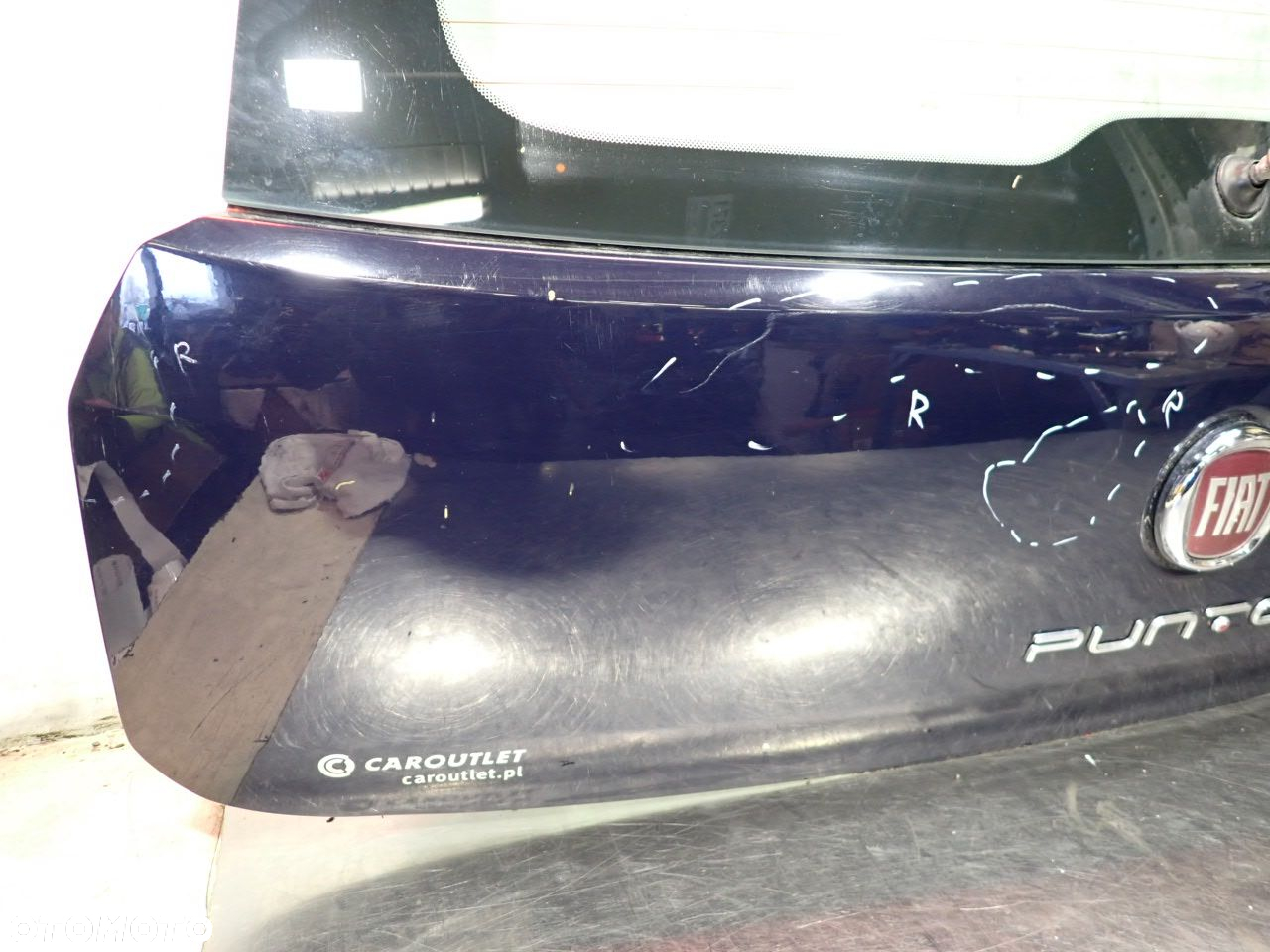KLAPA TYŁ BAGAŻNIKA FIAT PUNTO 2012 - 4