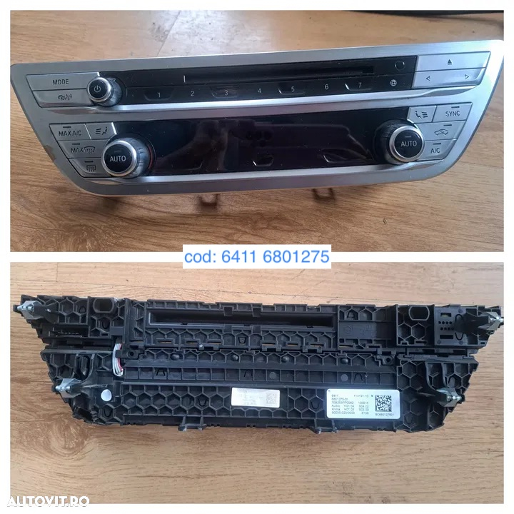 modul calculator ECU senzor radar side assist camera side asist distronic radar suport radar/distronic ACC Panou clima Display Touch Grila Bara Fata Dreapta Grila Bara Fata Stanga bmw Seria 5 7 G11 G12 G30 - 6