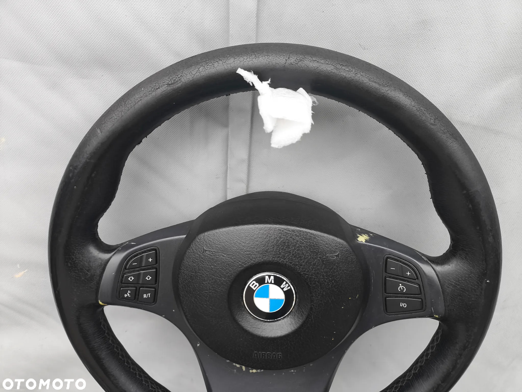 BMW X3 E83 KIEROWNICA MULTIFUNKCJA SKÓRA AIRBAG - 2