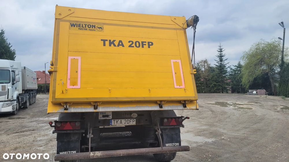 Wielton NW-3, 33m3, 51900 zł  netto,  Pierwszy właściciel, oś SAF tarcza - 11