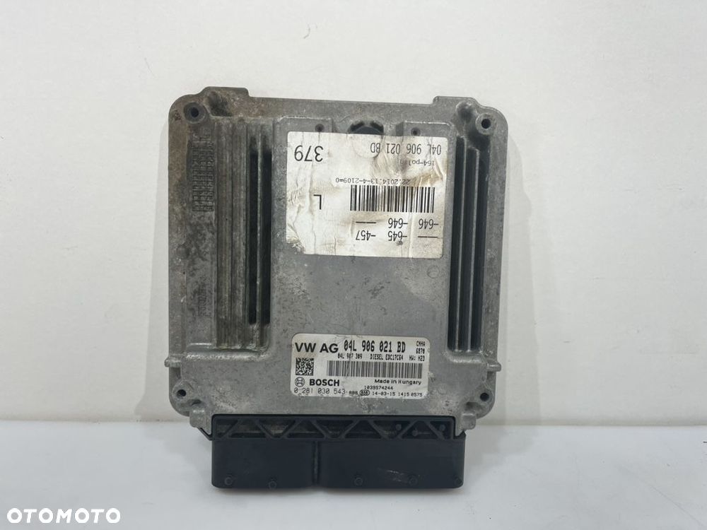 AUDI A6 C7 A7 4G 2.0 TDI KOMPUTER STEROWNIK 04L906021BD - 1