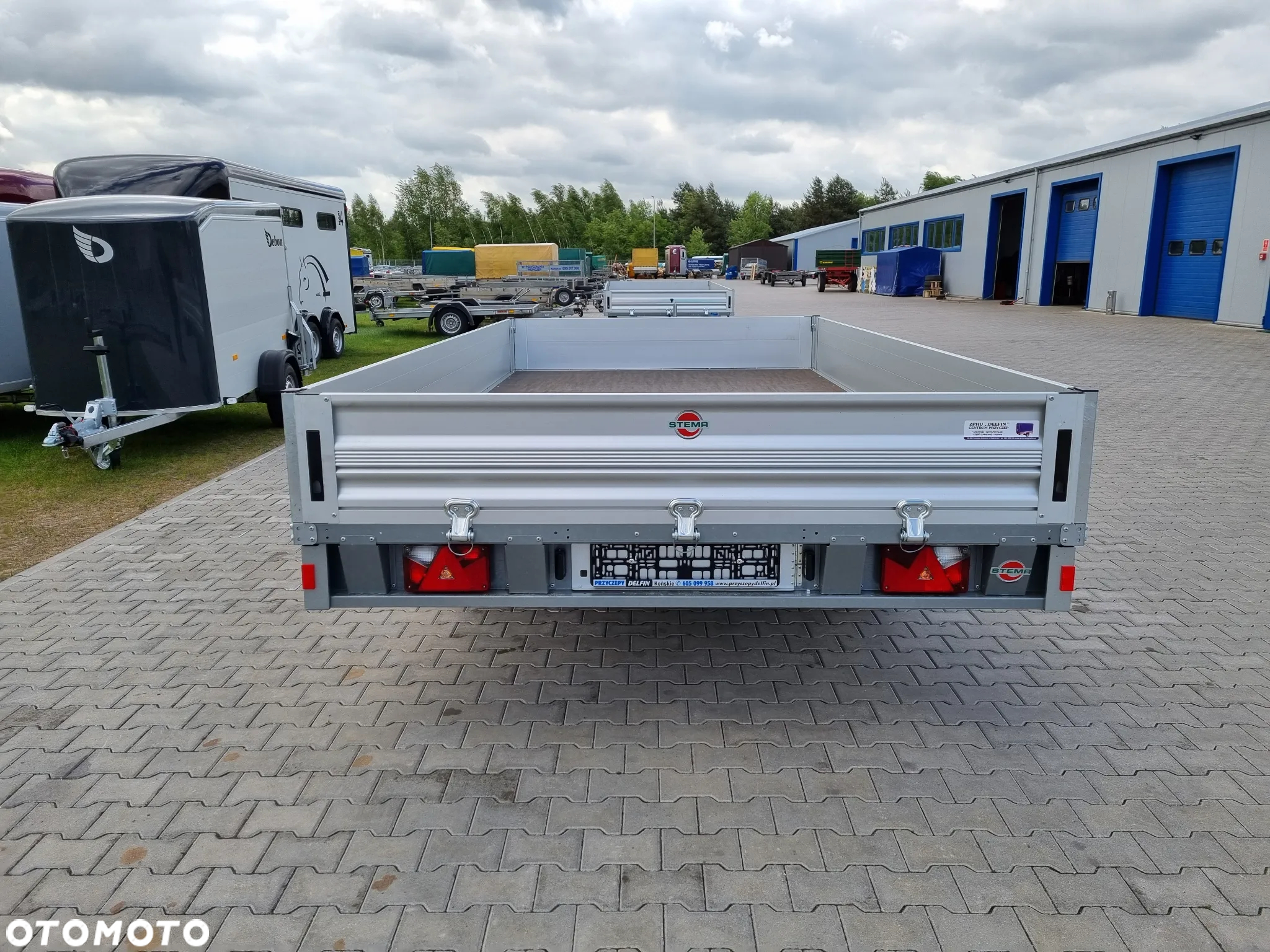 Stema SH O2 27-40-20.2 Przyczepa 401x203 cm 2,7T - 5
