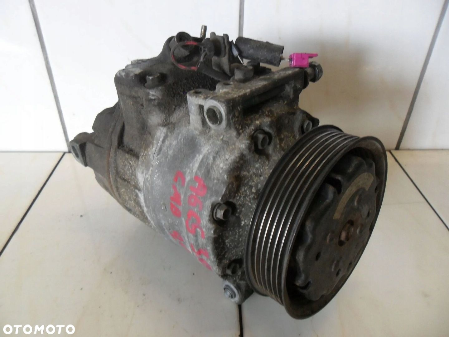 AUDI A6 C5 3.0 V6 2002 SPRĘŻARKA KOMPRESOR KLIMATYZACJI 8E0260805F - 1