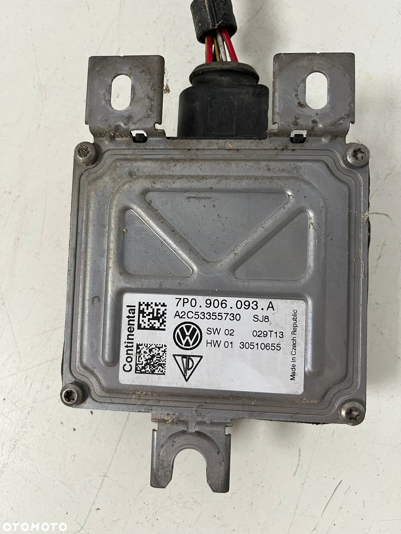 VW TOUAREG 7P  CAYENNE STEROWNIK POMPY PALIWA 7P0906093A - 3