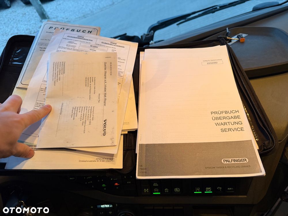 Volvo fh500 6x4 volvo do lasu do drzewa, manual specjalny - 29