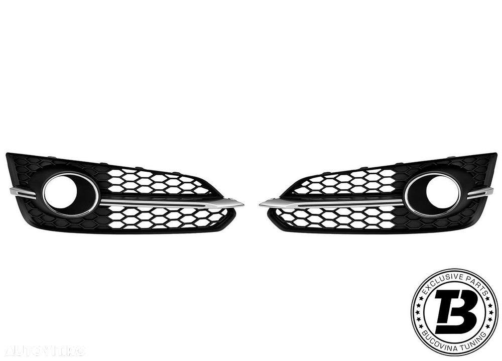 Pachet Exterior compatibil cu Audi A8 D4 Facelift S8 Design - 7