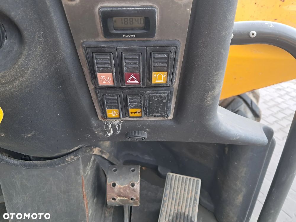 Ausa D 600 APG WOZIDŁO BUDOWLANE OBROTOWE 6 t ton ROK 2018 silnik Kubota mocne 110 KM oświetlenie drogowe opony 70% Terex Thwaites Mecalac Jcb kiper +obrót kierunkowskazy WYWROTKA DUMPER 4x4 - 24