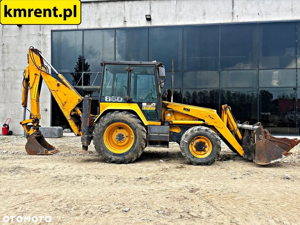 Terex FERMEC 860 KOPARKO-ŁADOWARKA 1997R. | JCB 3CX CASE 590 580 CAT 428 432 - 25