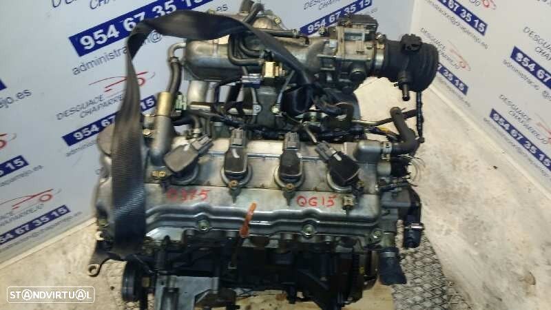 MOTOR COMPLETO NISSAN ALMERA II HATCHBACK 2005 -QG15 - 1