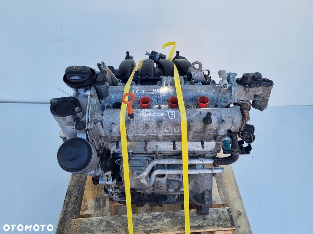 SILNIK KOMPLET Audi A3 II 8P 1.6 FSI 115KM BAG - 9