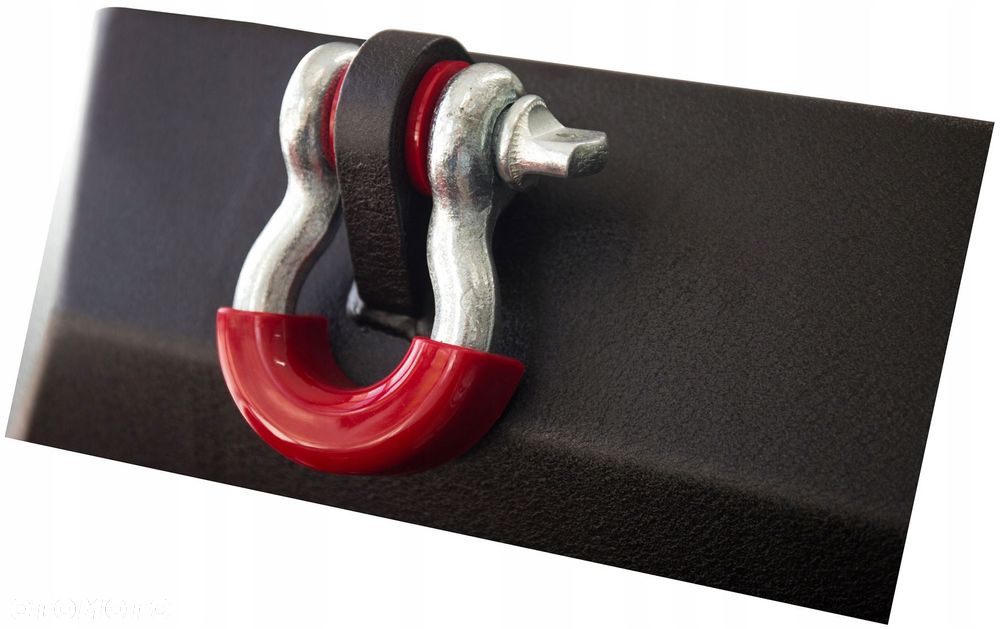 osłonki na szekle w kolorze czerwonym 2szt. - 1