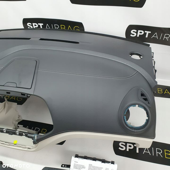 RENAULT CAPTUR LIFT DESKA ROZDZIELCZA KONSOLA KOKPIT PULPIT PODUSZKI AIRBAG AIR BAG PASY KIT SET - 4