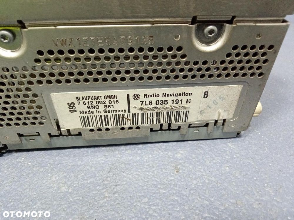 VW TOUAREG I 7L 02- RADIO NAWIGACJA 7L6035191H - 7