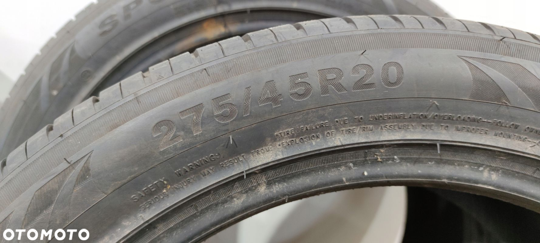 OPONA OPONY KOMPLET TRIANGLE SPORTEX TSH11 275/45R20 110Y 6,5MM 4420 - 9