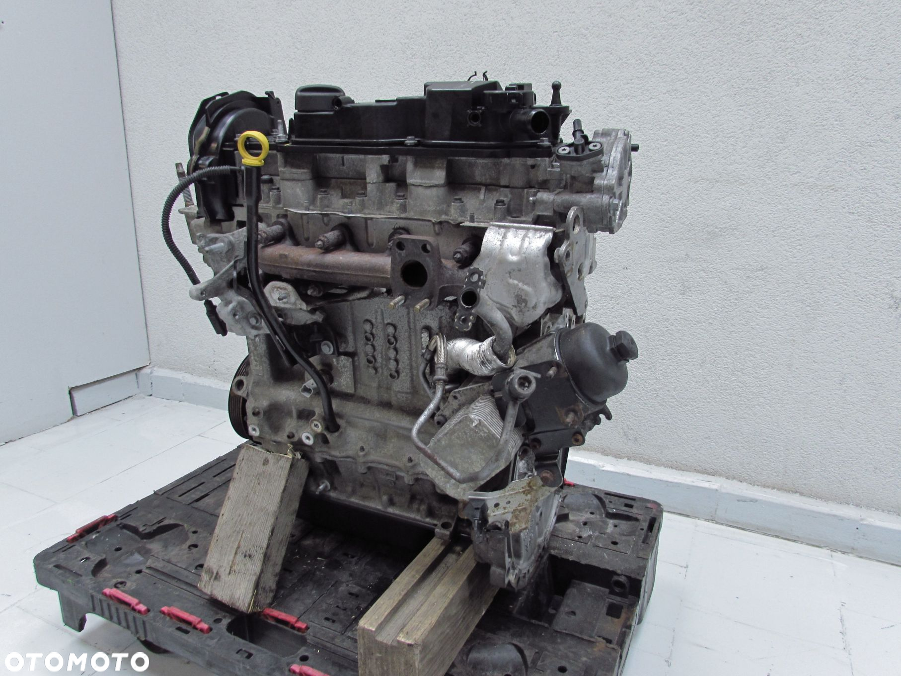 VOLVO V40 S60 II V60 C30 V70 1.6 D D2 FORD 06- SILNIK SLUPEK D4162T AV6Q-6010-AA 12R 229t - 4