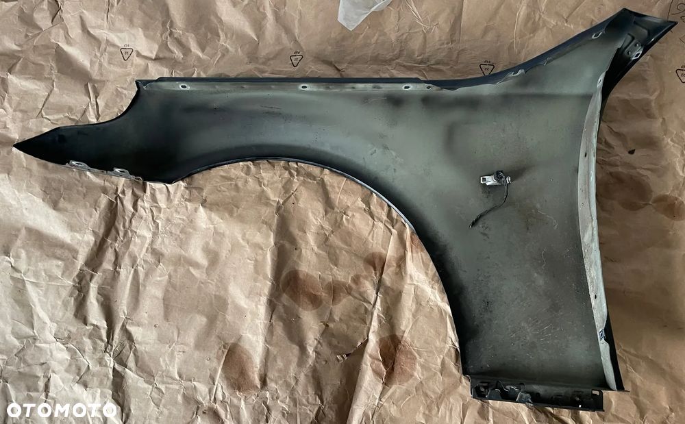 BMW 5 E60 błotnik przód przedni prawy lewy czarny metalik - 9