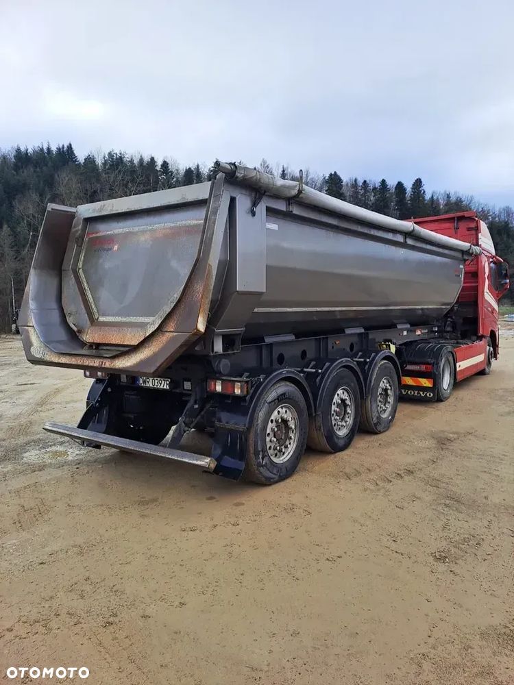 Reisch REISCH WYWROTKA / 24 m3 / STALOWA RYNNA / PIERWSZY WŁAŚCICIEL / OŚ PODNOSZONA SAF / OPONY BARDZO DOBRY STAN - 4