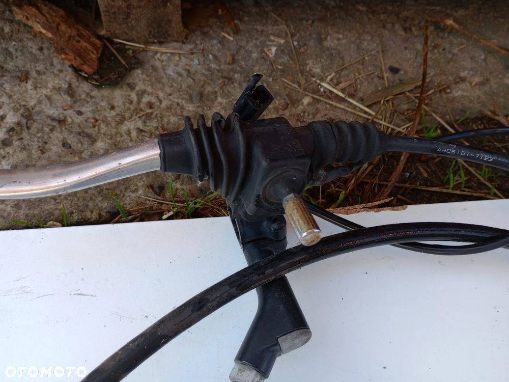 Manetka, linka gazu, linka hamulca, ręczny, lusterka, przełącznik Yamaha Majesty YP 250 1998r. - 21