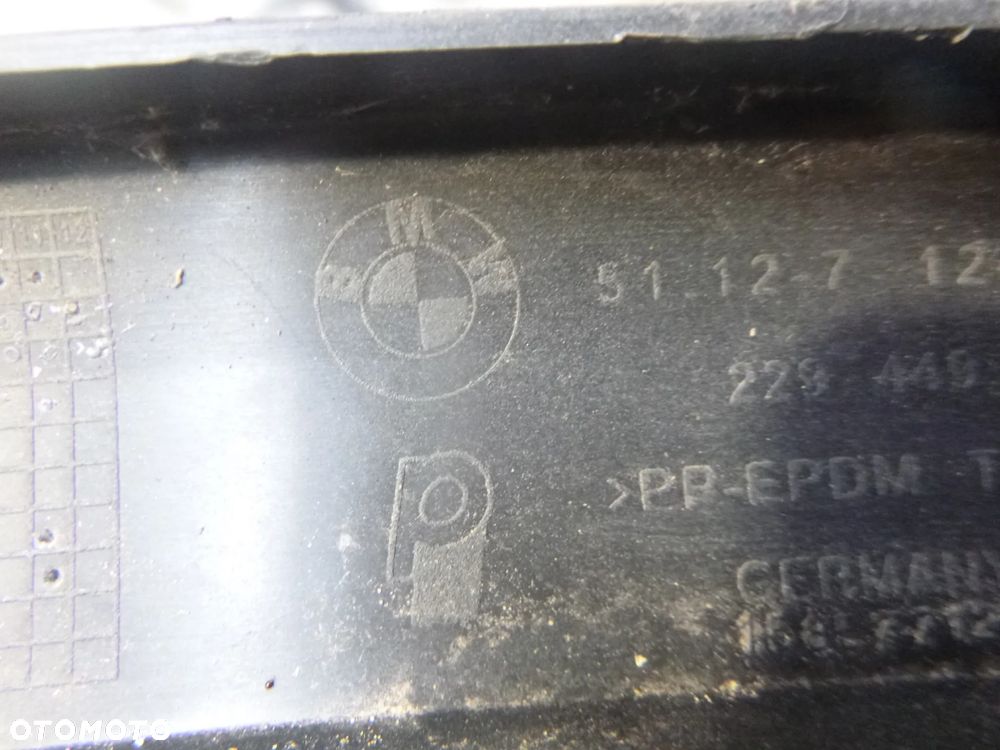Dokładka Listwa Zderzaka Tył Tylna BMW 1 E81 E87 04-11 511271245049 - 4