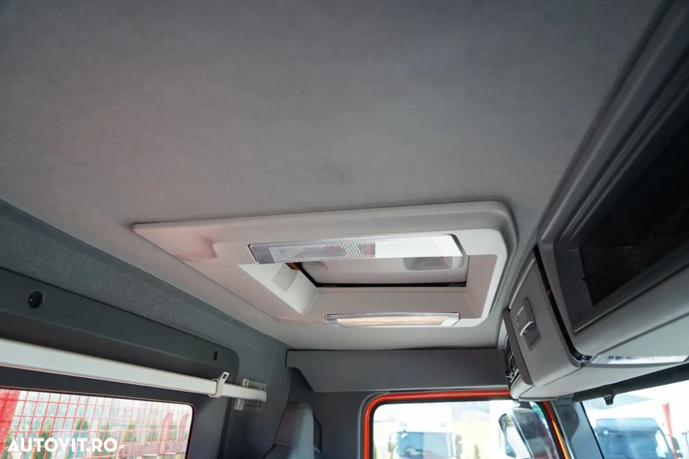 Renault C 430 / 6x4 / LIVRARE 6.7 M + CUPTOR HIAB 166 ES-4 / EXTENSIE 12.5 M / RADIOCOMANDĂ / FURCĂ / ROTATOARE - 34