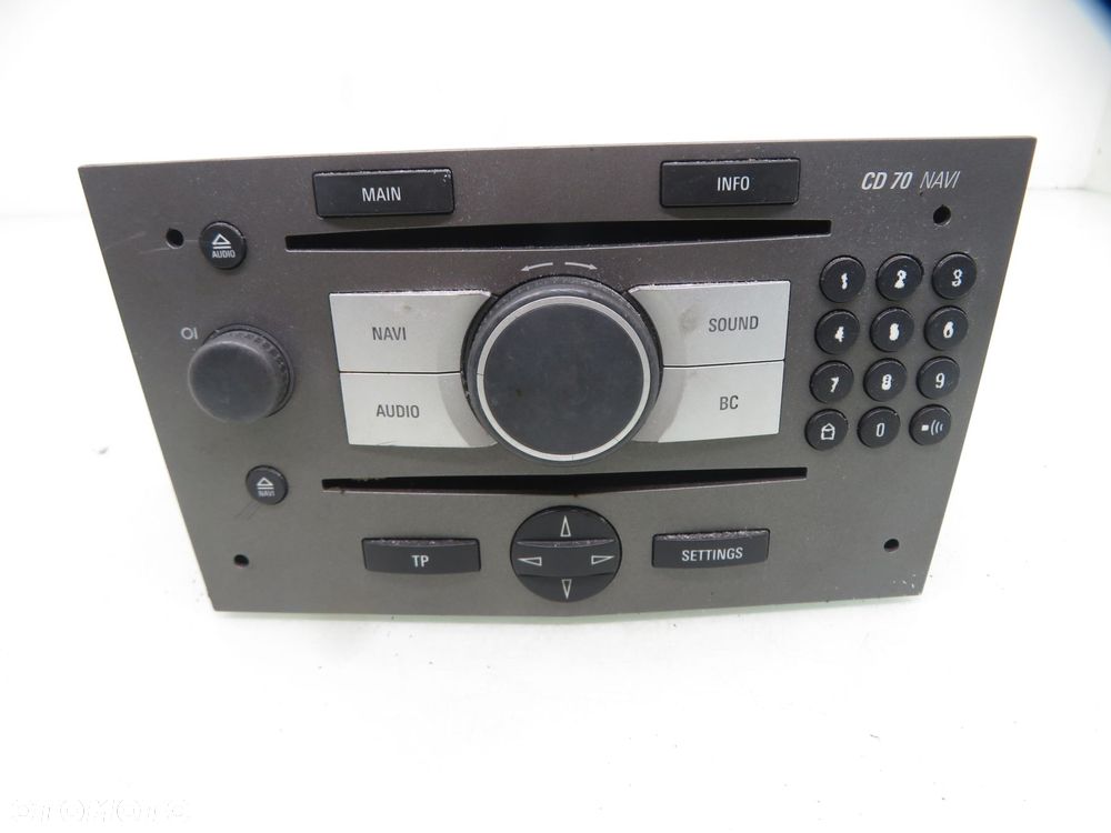 RADIO CD70 NAVI OPEL ASTRA III H 13188465 383555646 13111163 - 9