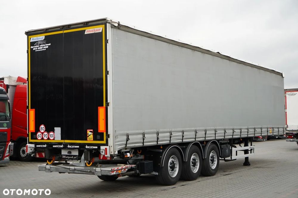 Fruehauf FIRANKA / STANDARD / WINDA DHOLLANDIA 2 000 kg / MOCNA PODŁOGA SZYNA DESKA / - 5