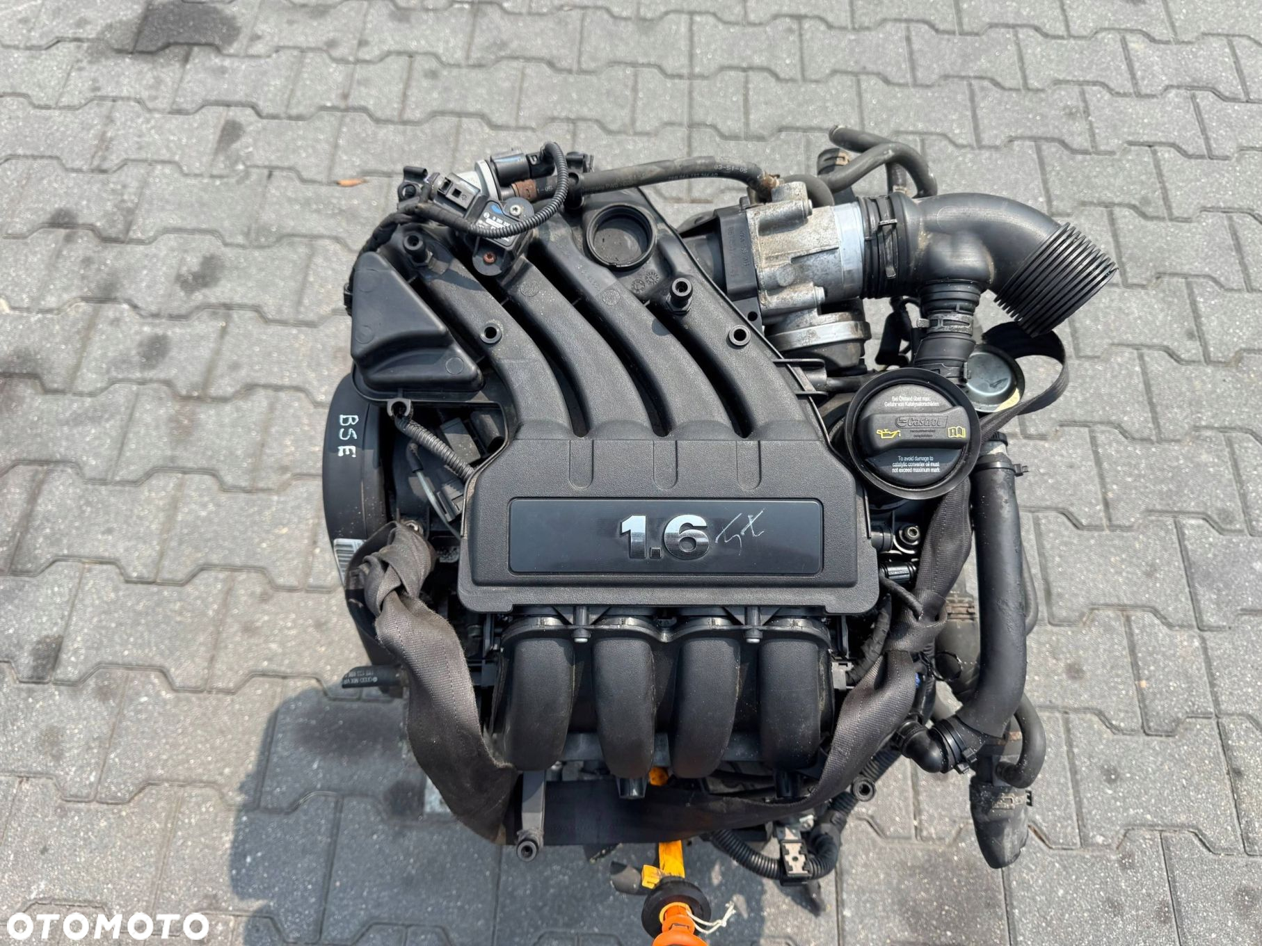 SILNIK 1.6 8V BSE VW GOLF V 2008 - 2