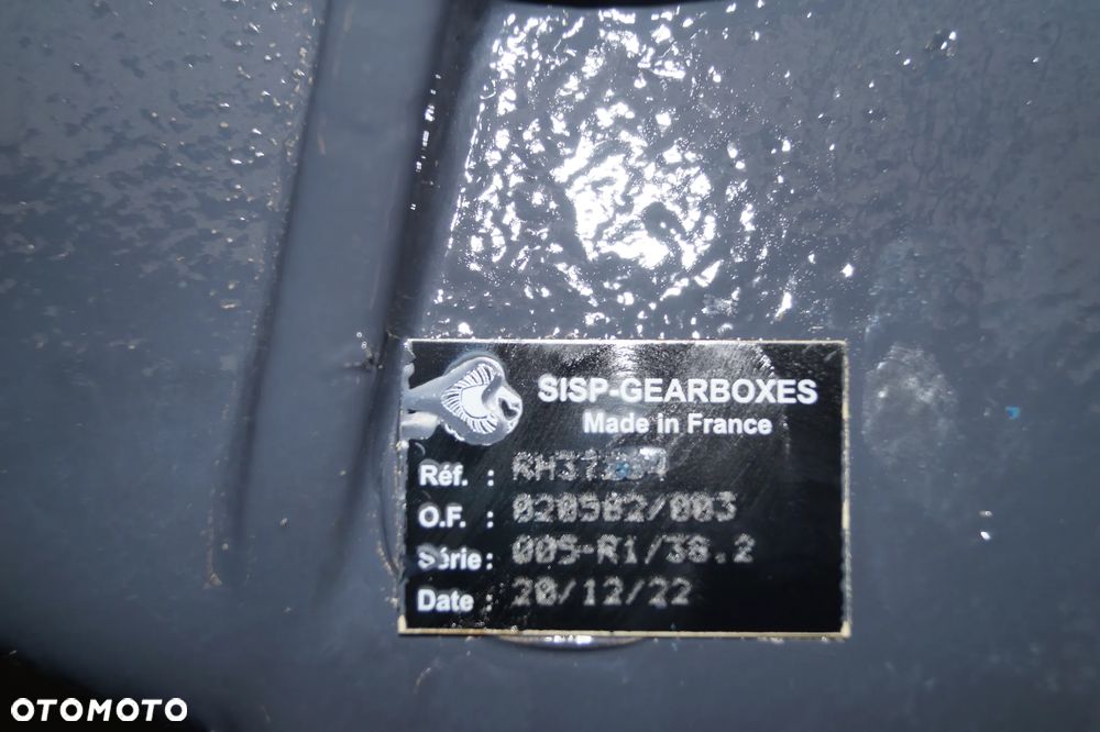 Przekładnia napędu taśmy. Skrzynia RH372 Pichon, Rozrzutnik - 5