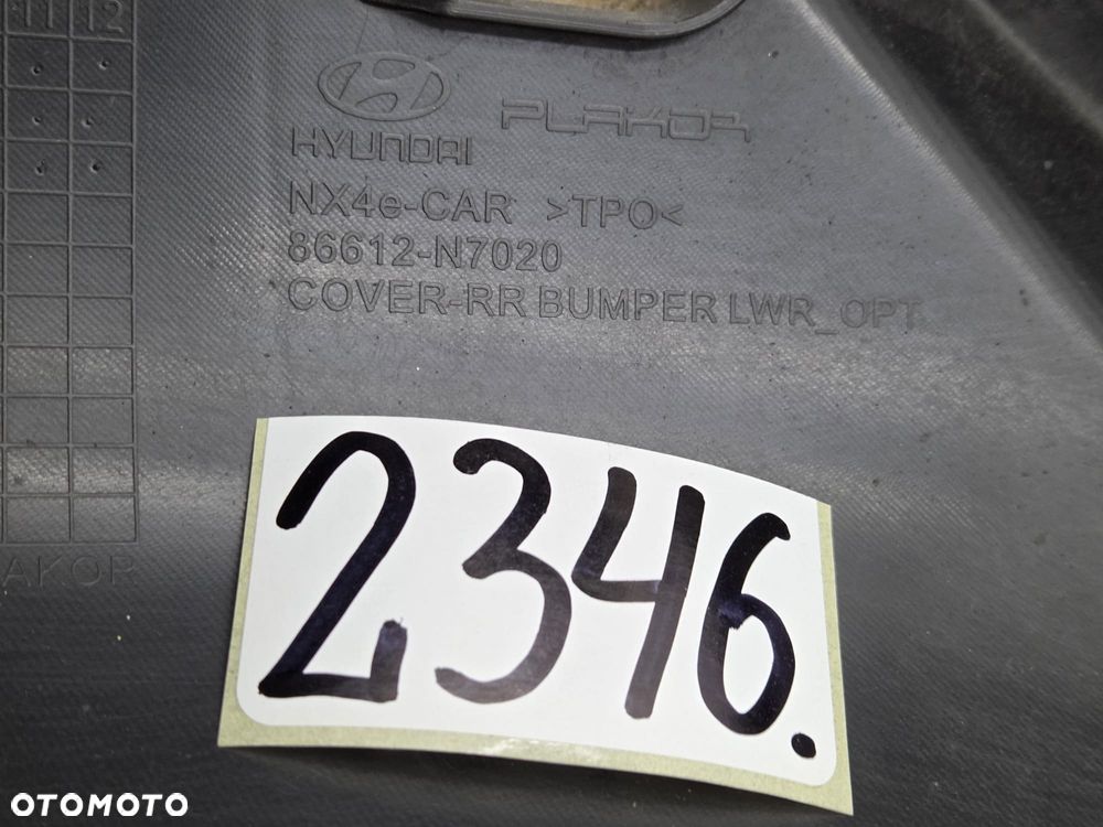 Zderzak tylny tył Hyundai Tucson IV 4 86612N7020 - 7