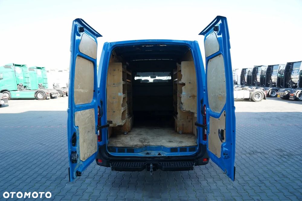 Renault MASTER / BLASZAK / FURGON / BRYGADÓWKA 7 MIEJSC  / SPROWADZONY - 16