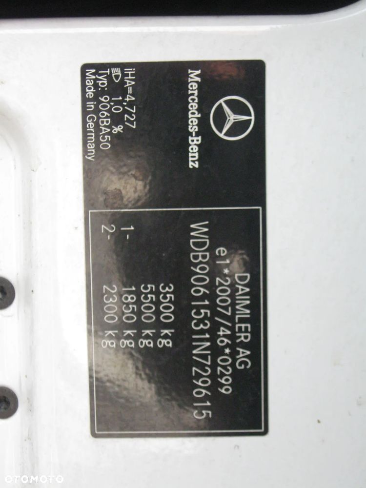 Mercedes-Benz SPRINTER 514CDI.  414. RAMA 3,80-M. POD ZABUDOWE. KLIMA - 3