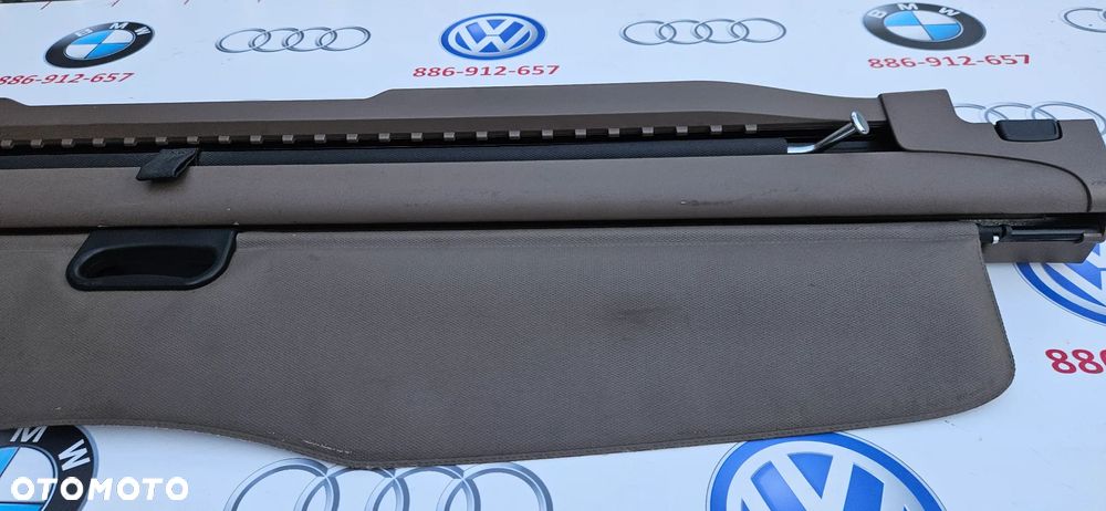 BMW 5 E61 Kombi Roleta kolor jasny brązowy - 7