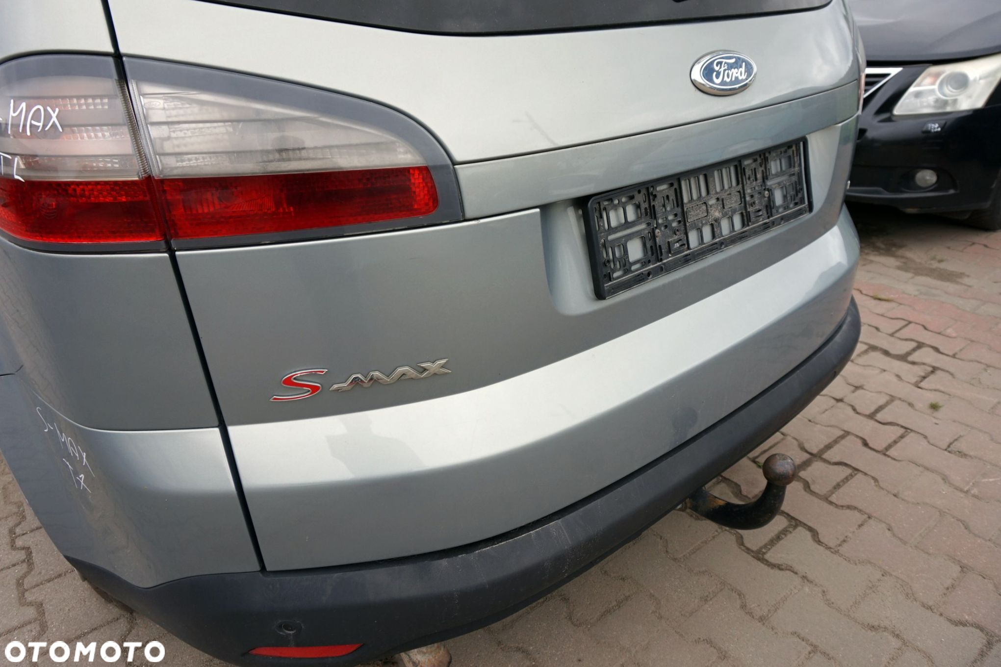 KLAPA BAGAŻNIKA TYLNA S-MAX I MK1 T7  SZARY THUNDER FORD 2006-2010 - 3