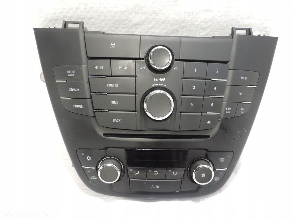 RADIO RADIOODTWARZACZ CD400 OPEL INSIGNIA A 22836293 - 2