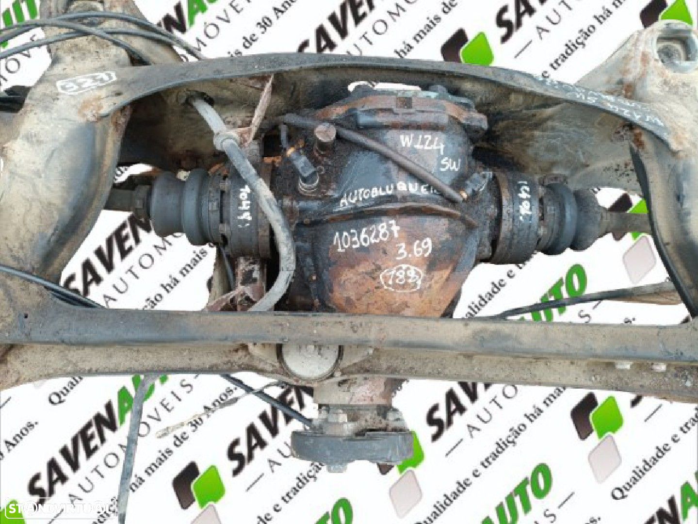 Diferencial Traseiro Mercedes-Benz Três Volumes (W124) - 1