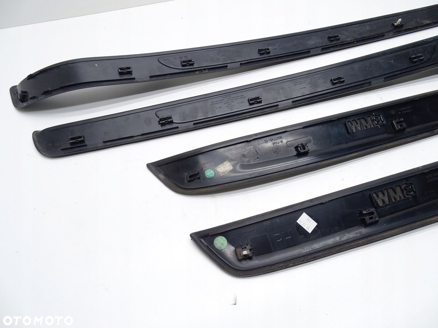 LISTWY PROGOWE NAKŁADKI PROGU BMW E92 E93 M-PAKIET KOMPLET 7900775 - 12