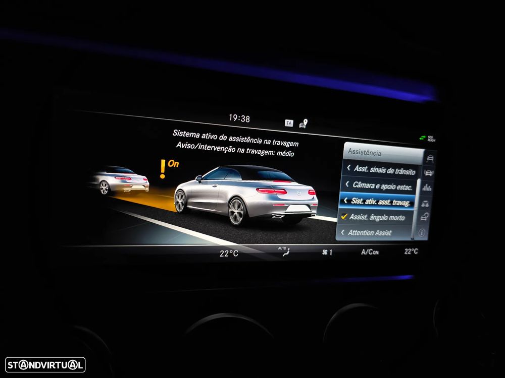 Mercedes-Benz E 220 d Cabrio 9G-Tronic AMG Line - 55