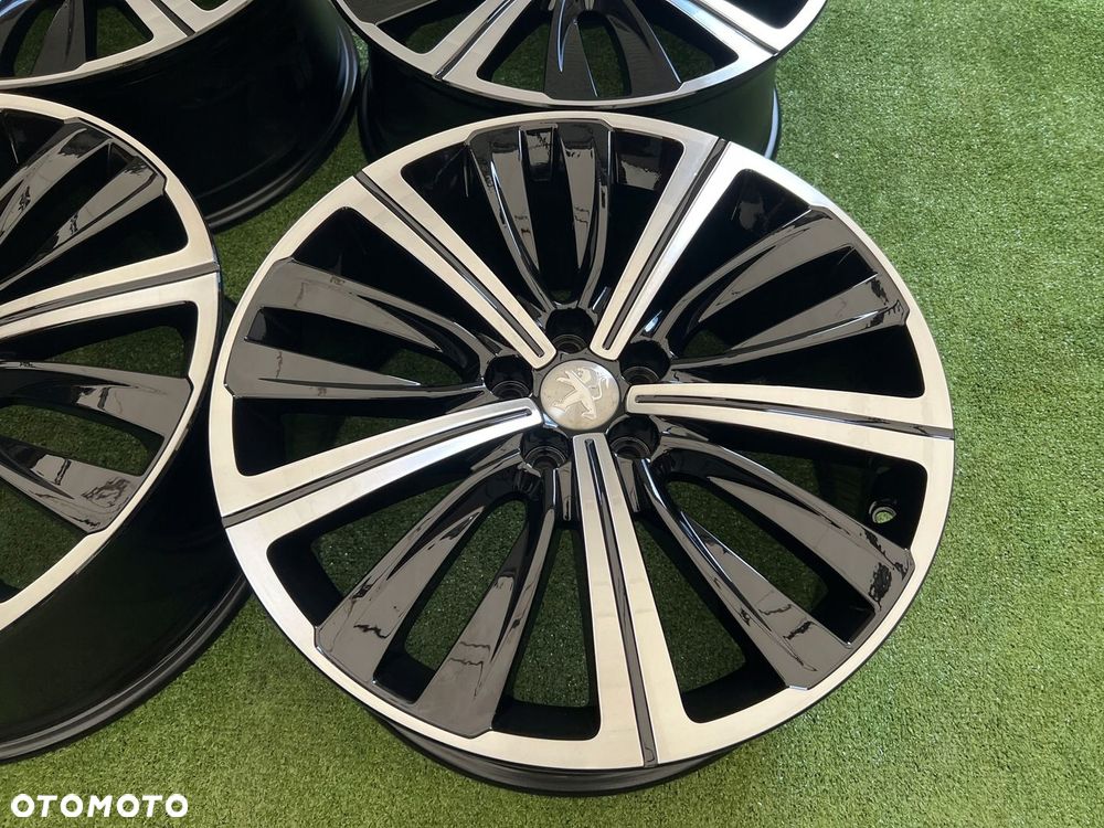 KOMPLET FELG FELGI ALU PEUGEOT 308 508 GT LINE 19 5X108 ET42 ORYGINALNE - 8