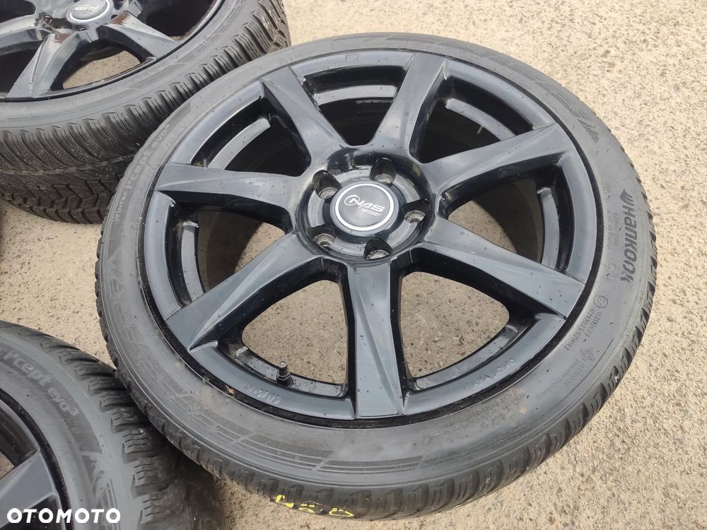 5x120 Czarne Felgi Aluminiowe Alufelgi 18 Koła Zimowe Zima Honda Odyssey Legend Pilot Acura MDX RL RLX TL TLX 6mm 20r. Legnica ALU-RAD 235/40 - 9