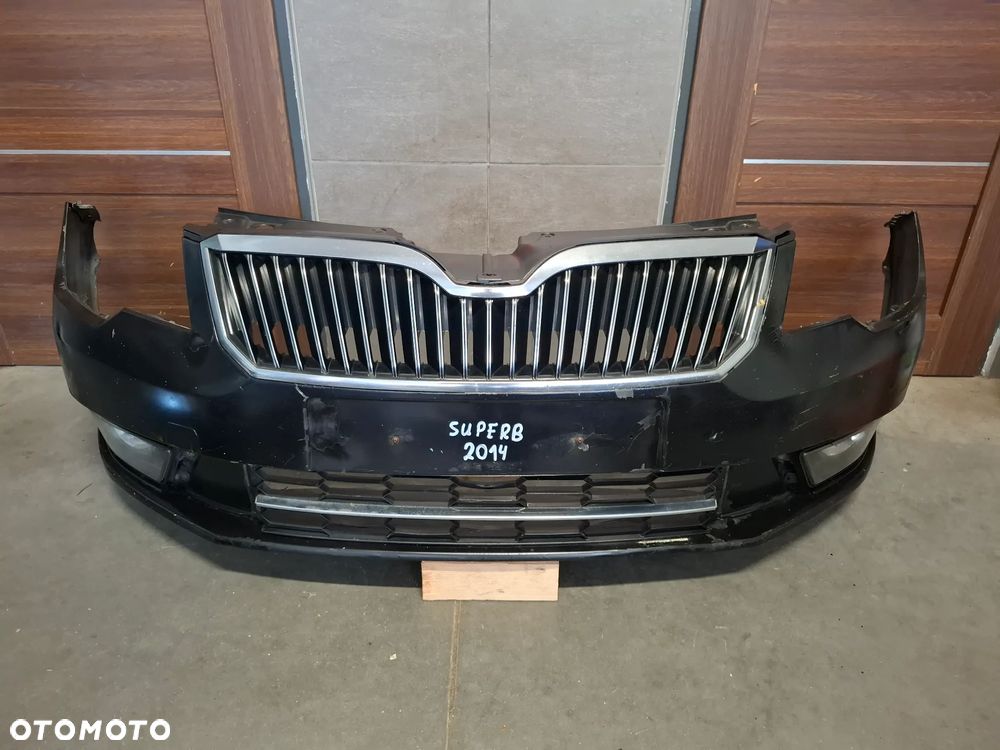 Zderzak przód Skoda Superb II do malowania 2014 rok - 1