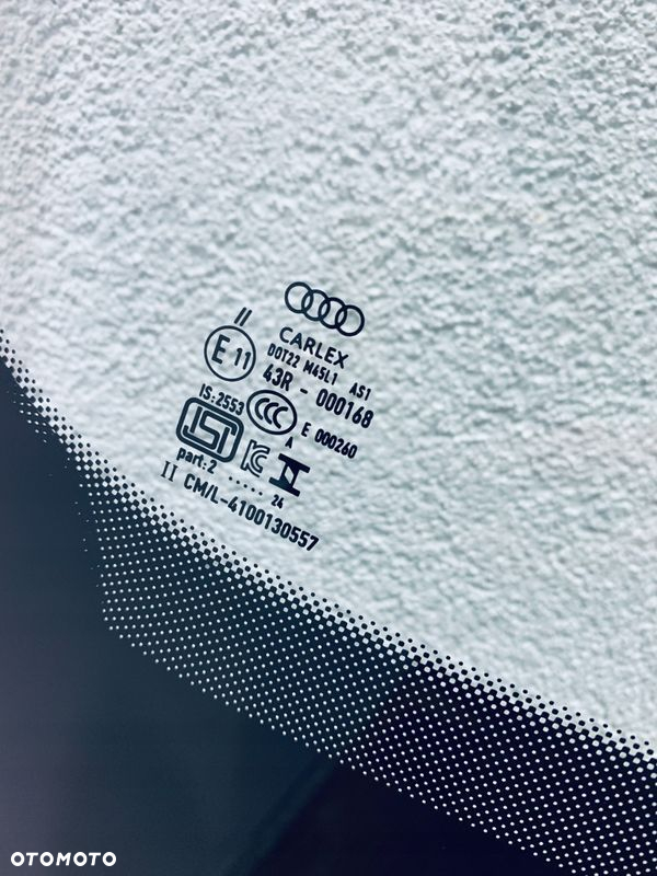 Szyba czołowa przednia AUDI A6 C8 2022 AKUSTYKA+KAMERA + SENSOR+ORYGINAŁ - 2